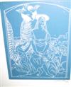 BROR J. O. NORDFELDT Group of 5 woodcuts.